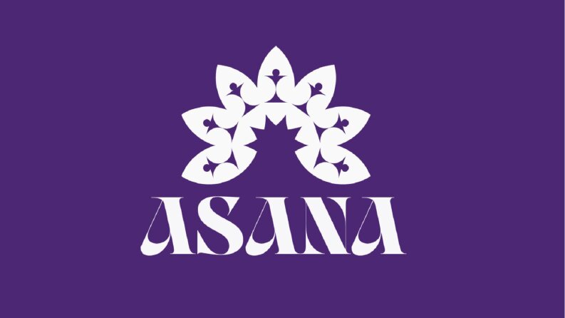 Asana Yoga Logo Çalışması