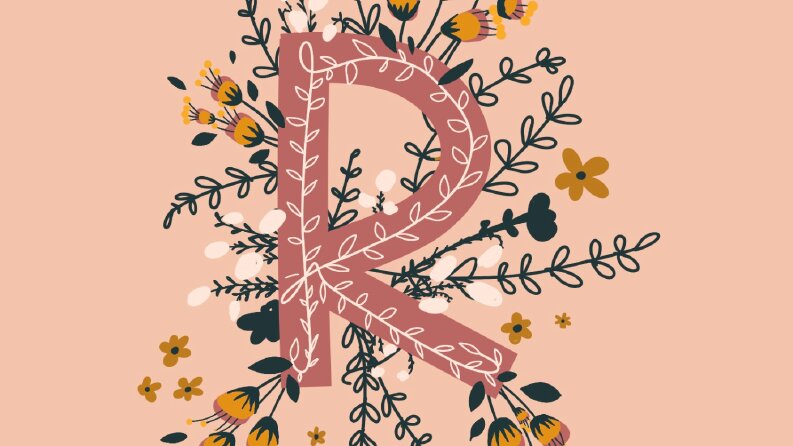Floral Lettern