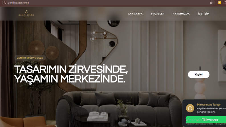 web site kurulumu