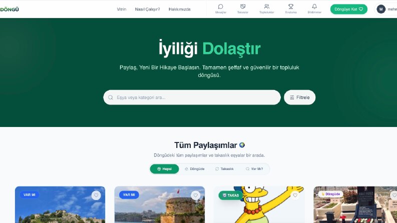 Döngü - Eşya Takas Platformu