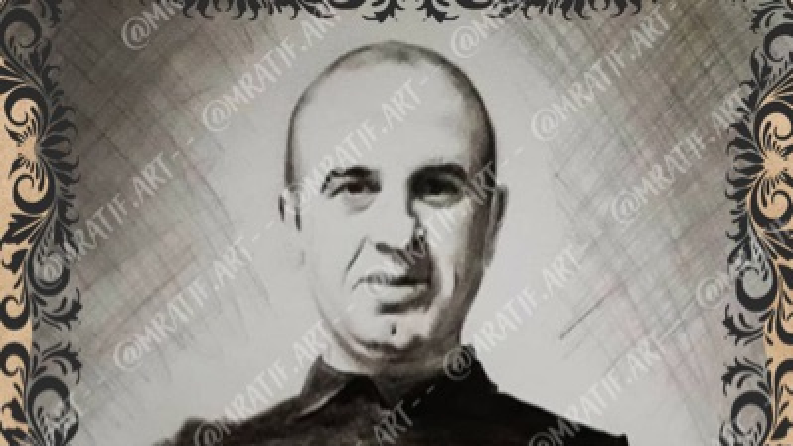 Kara kalem portre