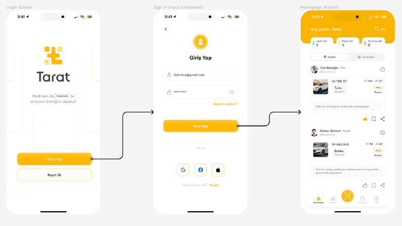 Tarat QR Code Scanner & Social Media