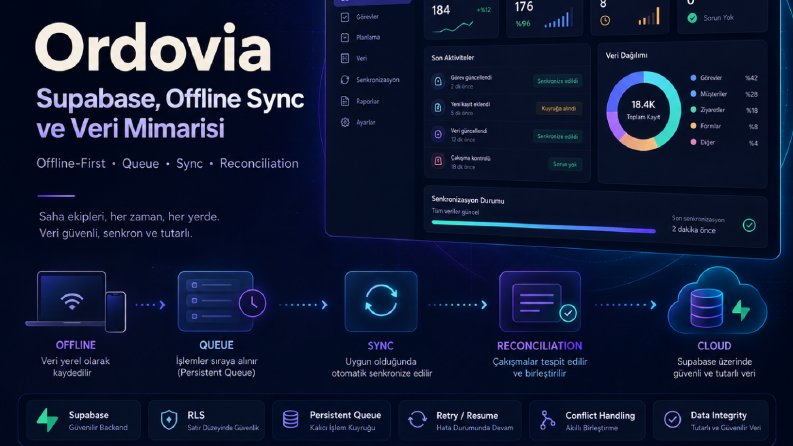 Ordovia – Supabase, Offline Sync ve Veri Mimarisi