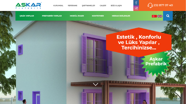 Web Sitesi HTML+CSS+JS+PHP