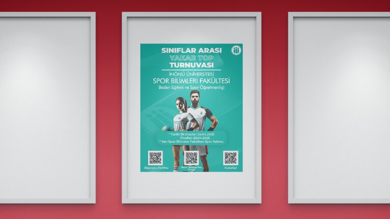 Melid Creative Yakar Top Turnuvası afiş tasarımı