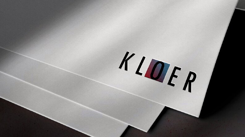 kloer watch. logo tasarımı.