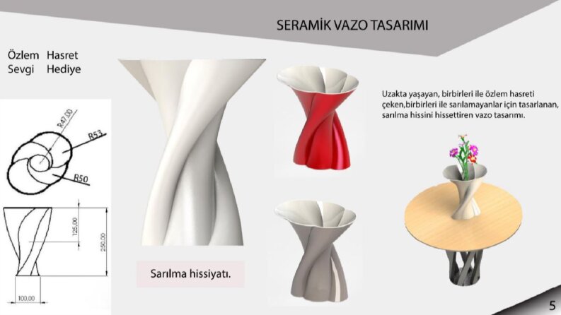 Seramik Vazo Tasarımı