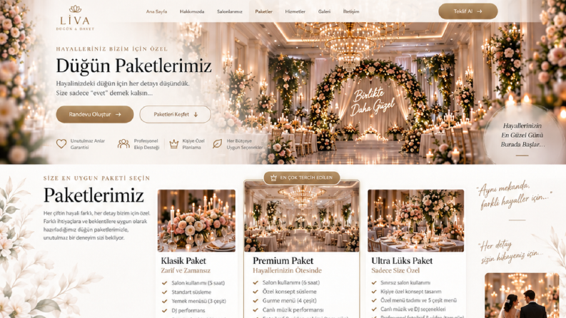 Düğün Web Sitesi