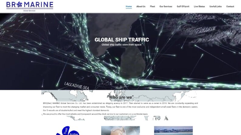 Bromarine - Web Sitesi