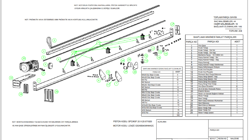 2D/3D Autocad Teknik Çizimleri