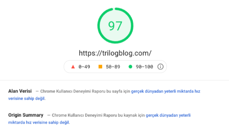 Trilog Blog Web Sitesi - Seo Çalışması