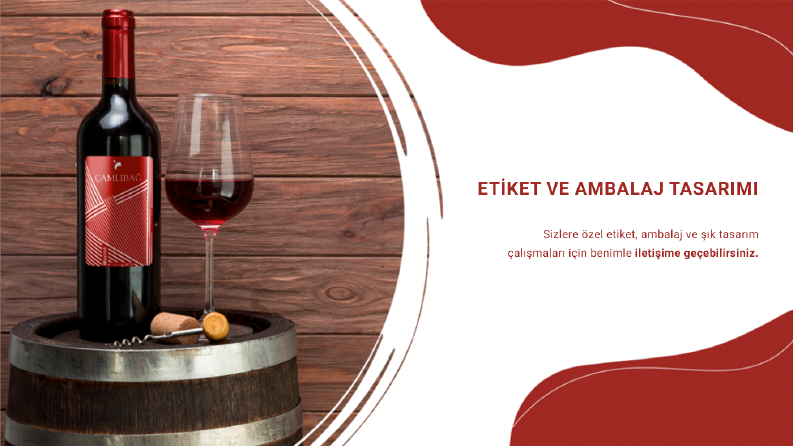 Çamlıbağ - Şarap Etiket ve Ambalaj Tasarımı