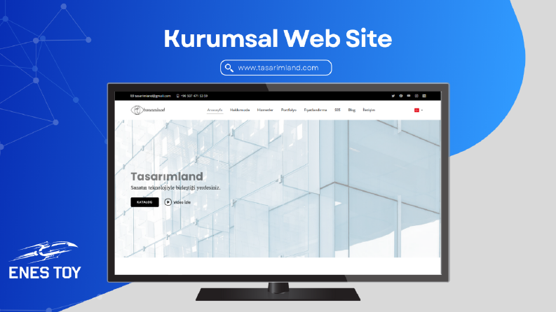 Tasarımland VFX Kurumsal Web Sitesi