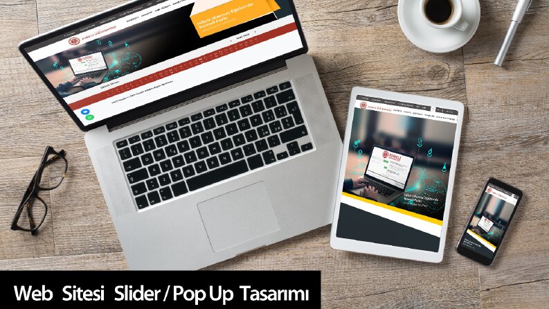 Web Sitesi Slider / Pop Up Tasarımı