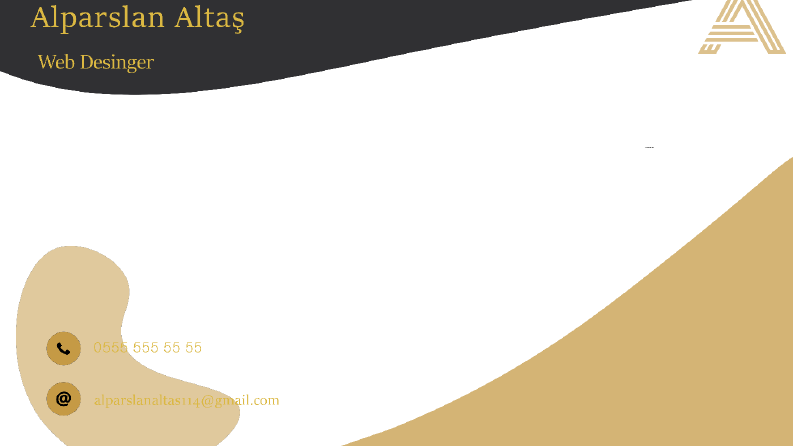 Ai Vektörel Kartvizit Çalışması 