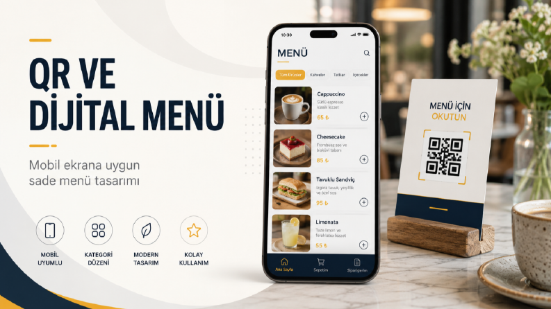 QR ve Dijital Menü Tasarımı