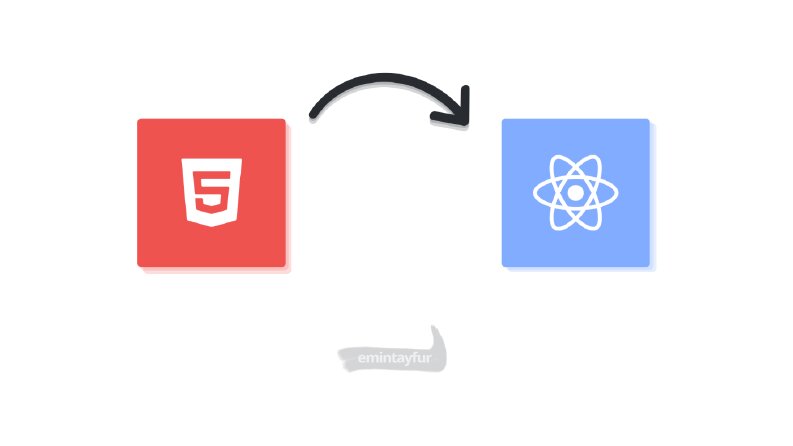 html5 to reactjs
