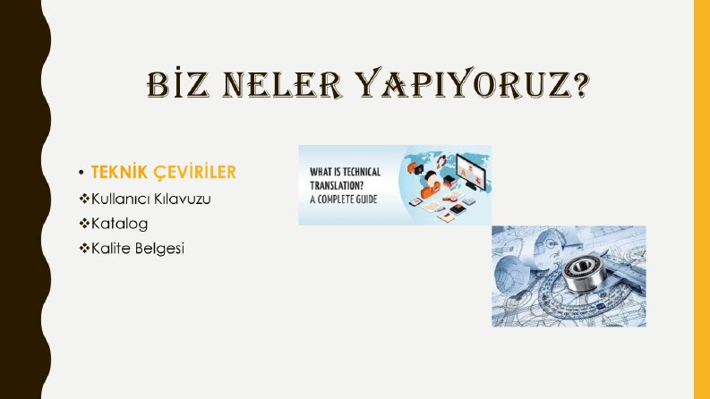 TEKNİK TERCÜME