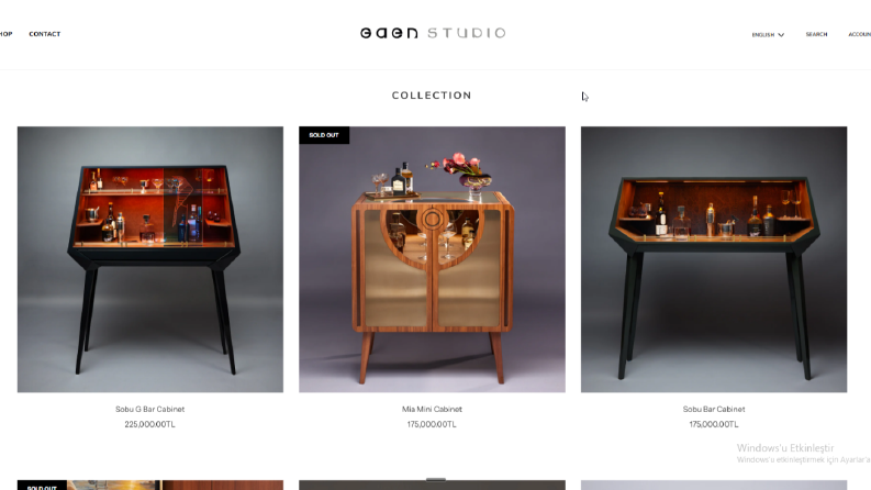 Gaenstudio Websitesi, Meta Ads, Instagram, Shopify