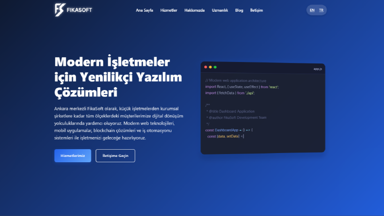 Kurumsal Website Geliştirme