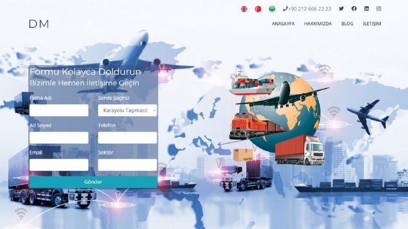 dmcgroup kurumsal web sitesi