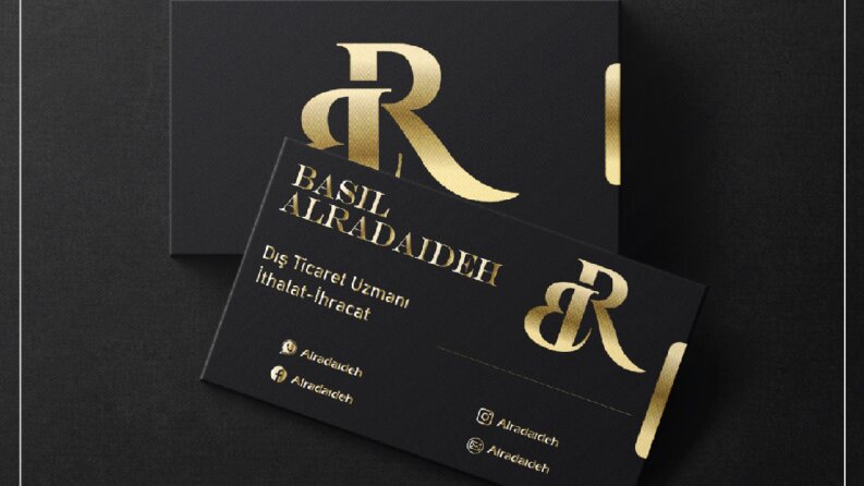Dış ticaret uzmanı kartvizit tasarımı