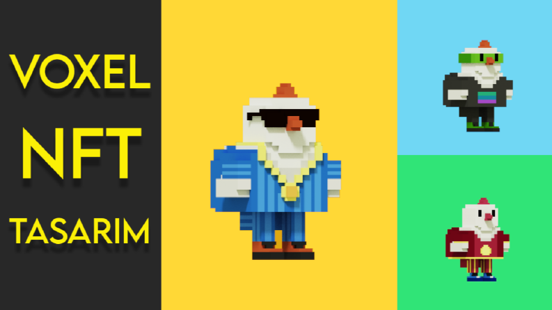 Voxel NFT Tasarim