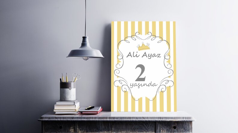 ali ayaz 2 yaşında anı panosu