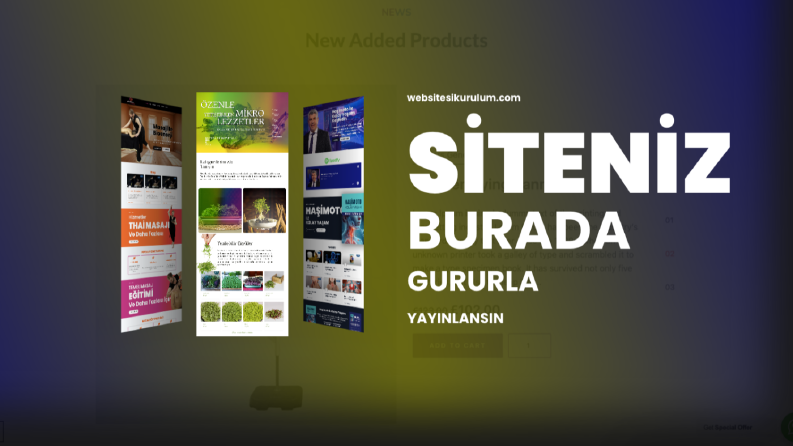 Kendi Tasarımlarımızla Siteler