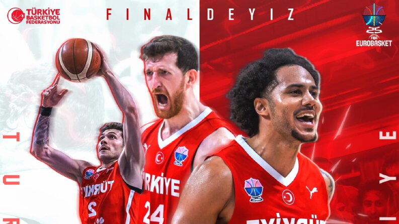 Türkiye A Milli Basketbol Takımı Poster Tasarımı