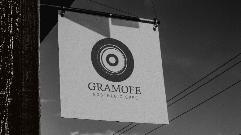 GRAMOFE・Nostaljik Kafe Logo