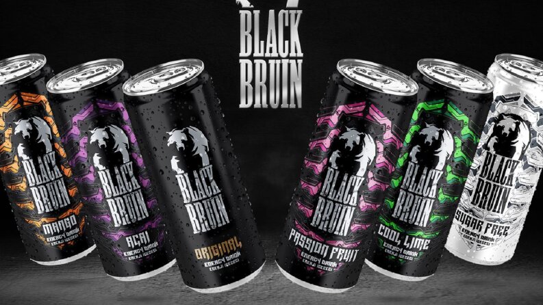 Black bruin enerji içeceği post tasarımları