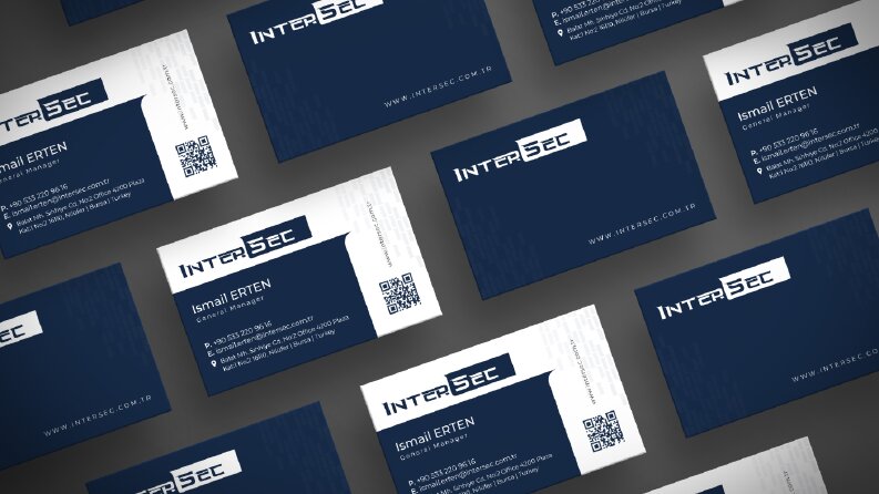 InterSec Kartvizit Çalışması