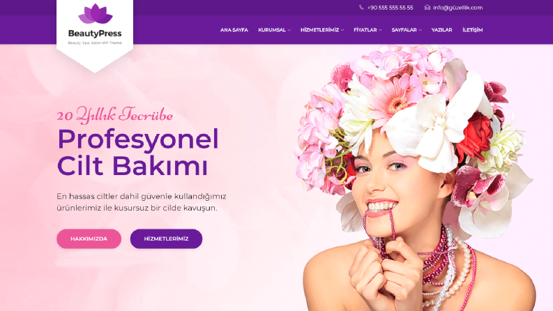 Güzellik Salonu Sitesi