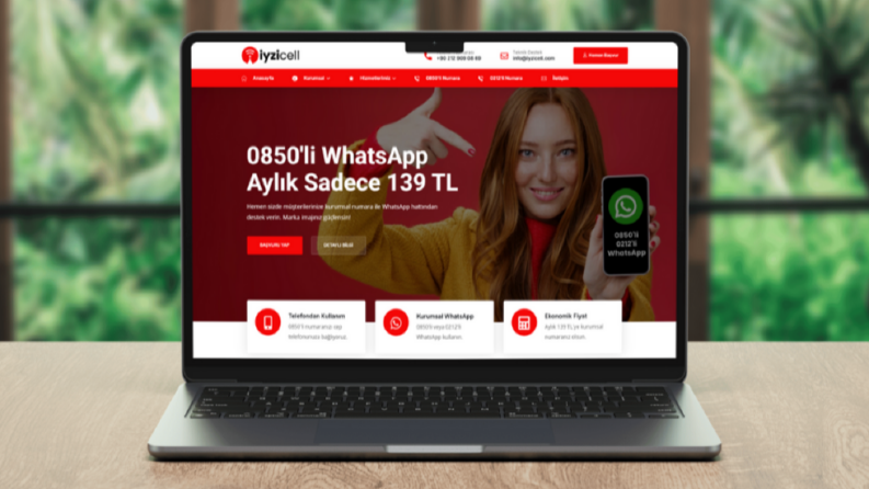 İyzicell - Web Tasarım Projesi