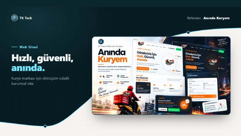 Kurye Firması - Kurumsal Web Sitesi