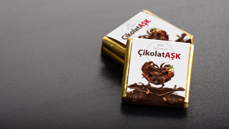 ÇikolatAŞK  Logo ve Ambalaj Tasarımı 