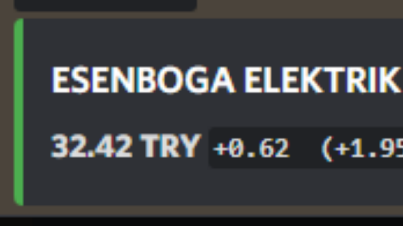 Borsa hisse değer takibi