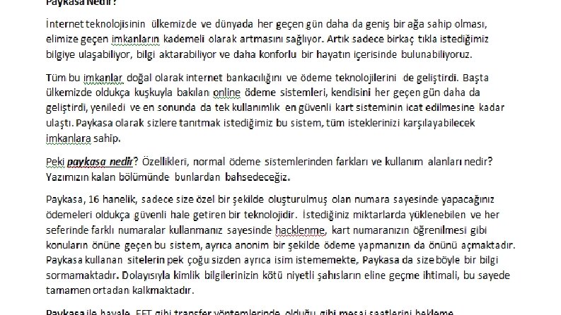 web içeriği
