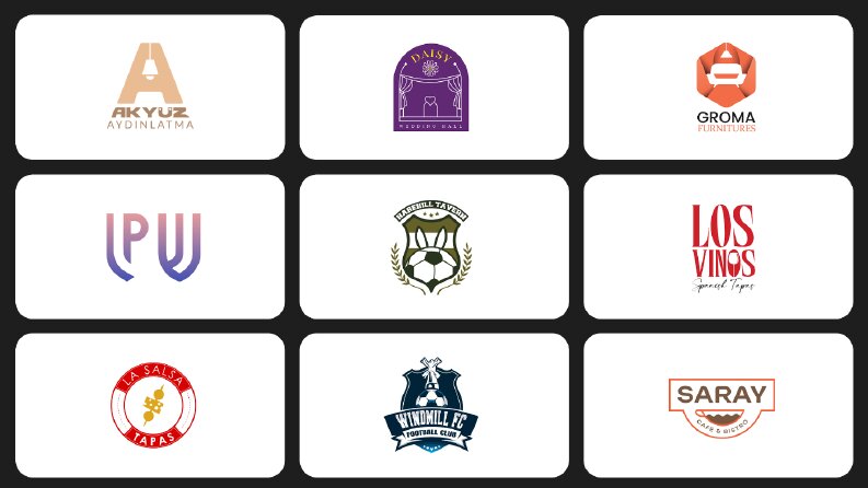 modern ve yaratıcı logo tasarımı yaparım