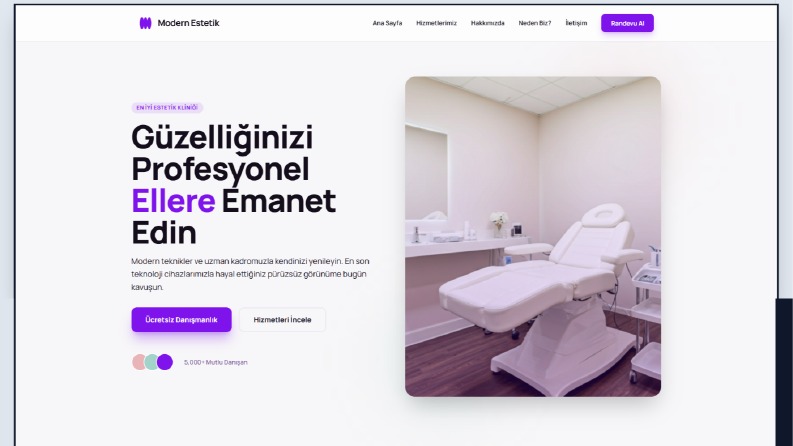 Estetik Poliklinik Teması