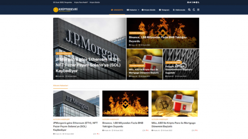 Kripto paralar hakkında blog