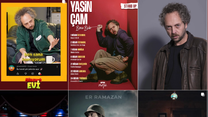 Yasin Çam ile olan instagram yönetimi