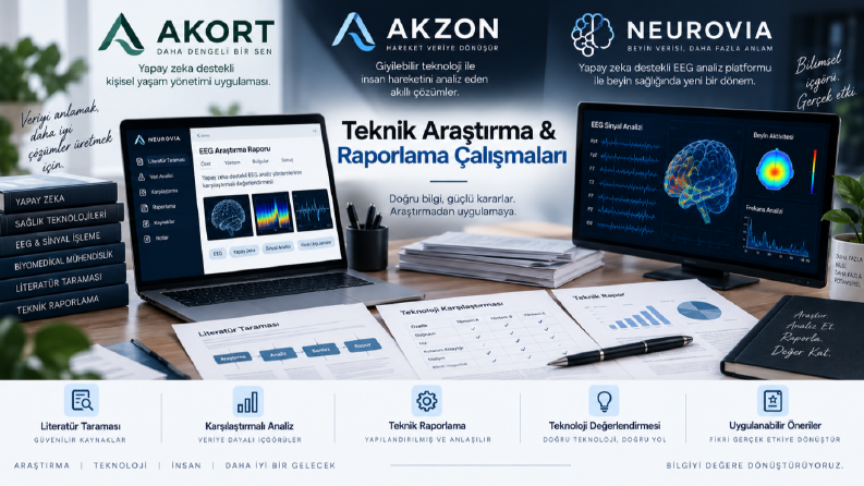 Teknik Araştırma & Raporlama Çalışmaları