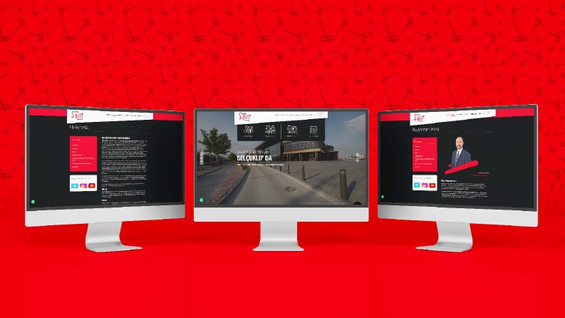 Selçuklu Sanat Akademisi - Özel konsept web sitesi