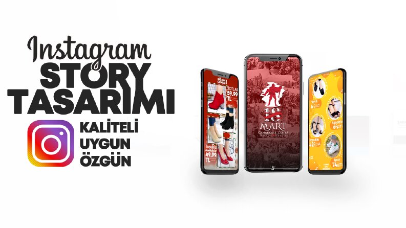 instagram story görsellerinizi tasarlarım