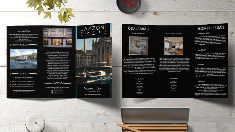 Lazzoni Hotel - Broşür Çalışması
