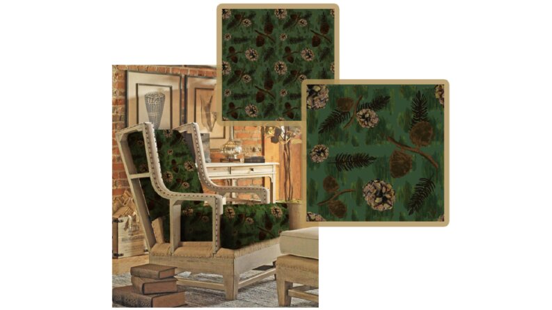 Rustic-Kumaş Tasarım