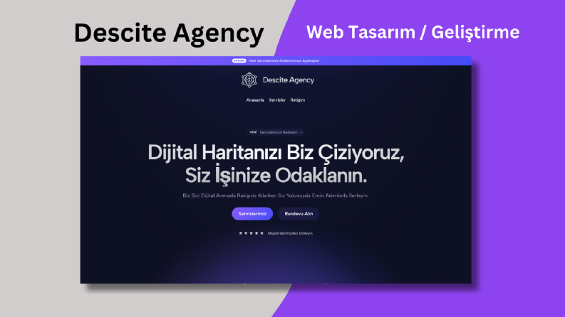 Descite.org Website Yapımı & İçerik Girişi
