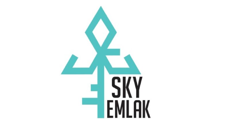 Sky Emlak - monogram & Logo Tasarımı